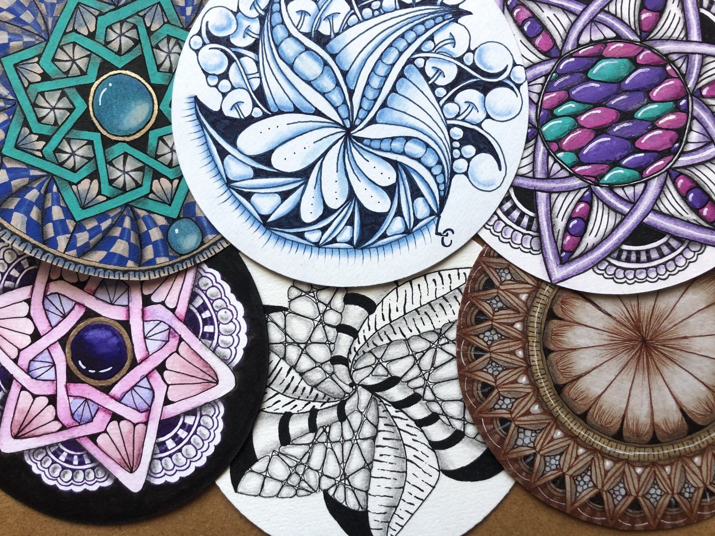 Zentangle mindfulness glasgow